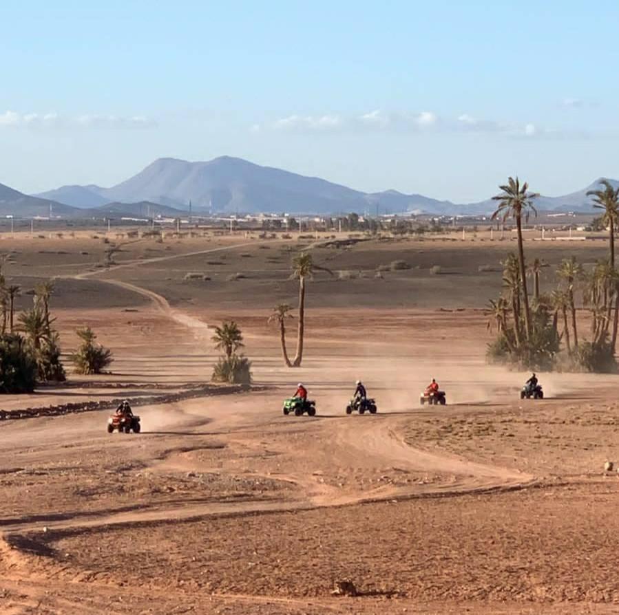 Hotel Marrakech Quad Bike Experience Desert And Palmeraie Marrakesch Exterior foto