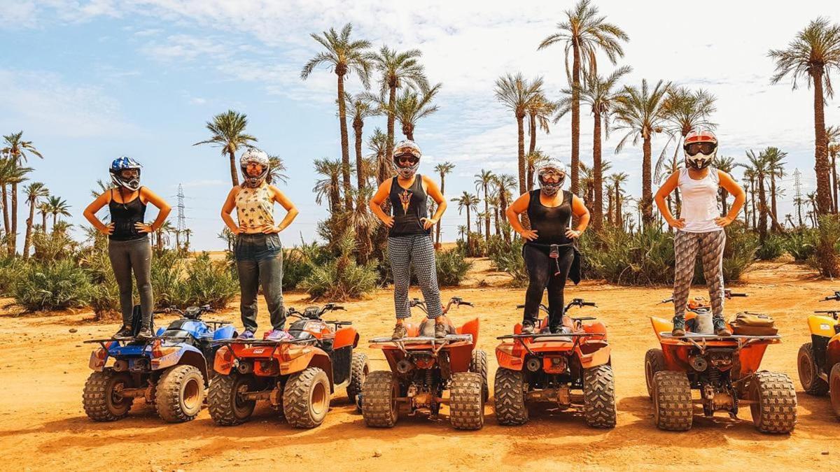 Hotel Marrakech Quad Bike Experience Desert And Palmeraie Marrakesch Exterior foto